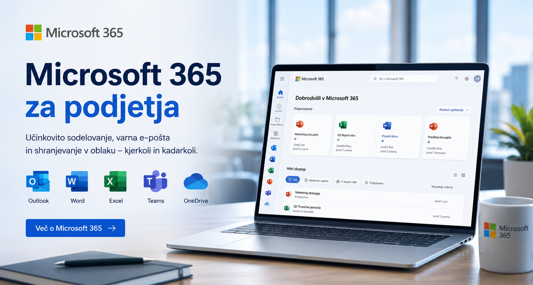 Microsoft 365 za podjetja